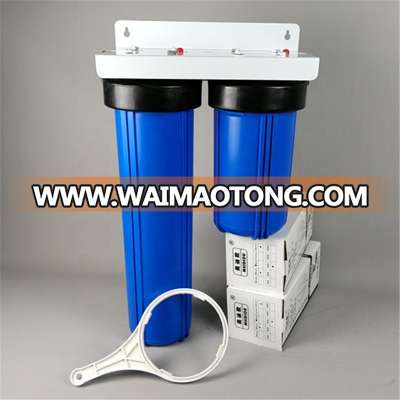 Home water treatment appliance 2 stages big blue water purifier filter housing